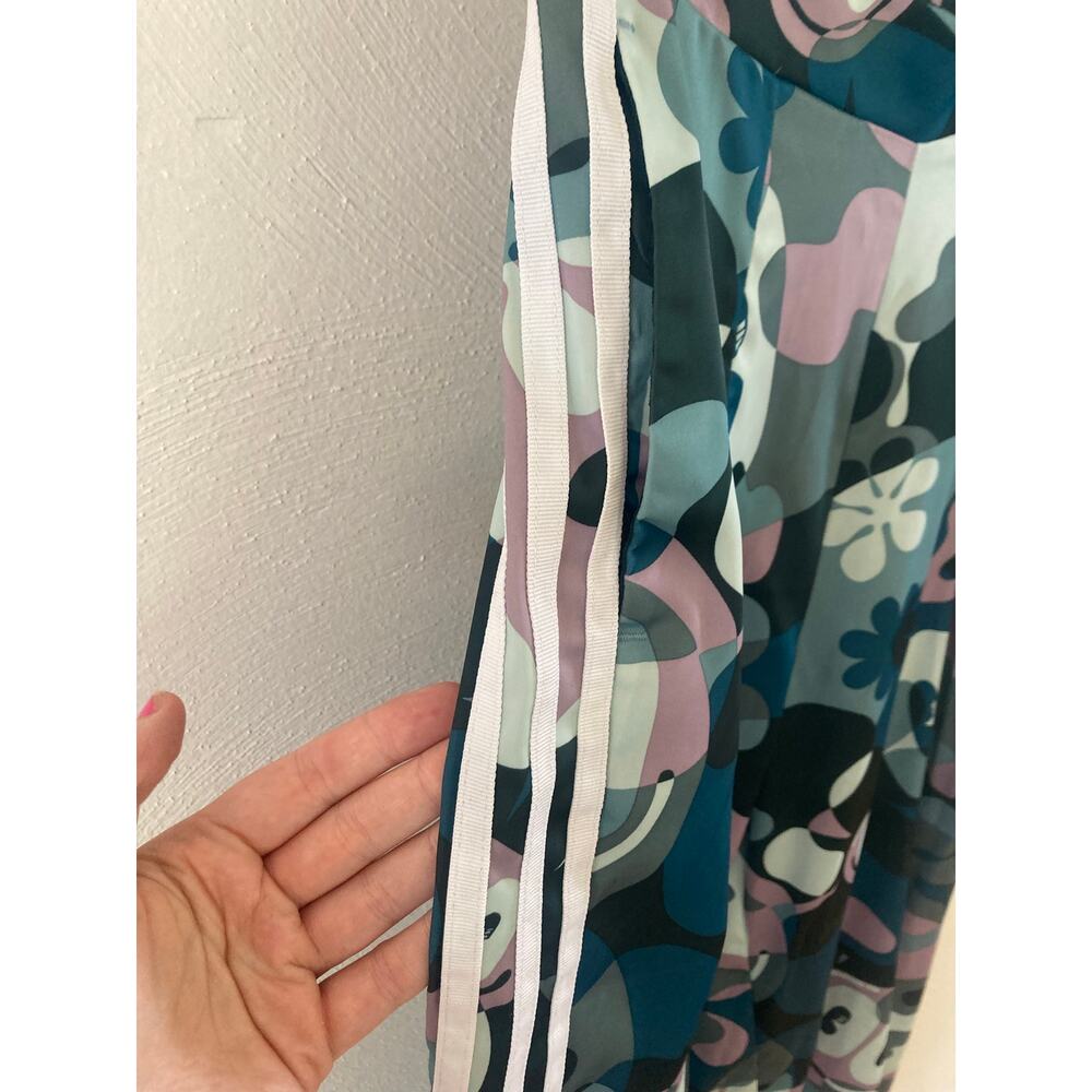Adidas Originals X Hattie Stewart Wide Leg Track Pants XS Flare Cartoon Camo - Picture 7 of 13